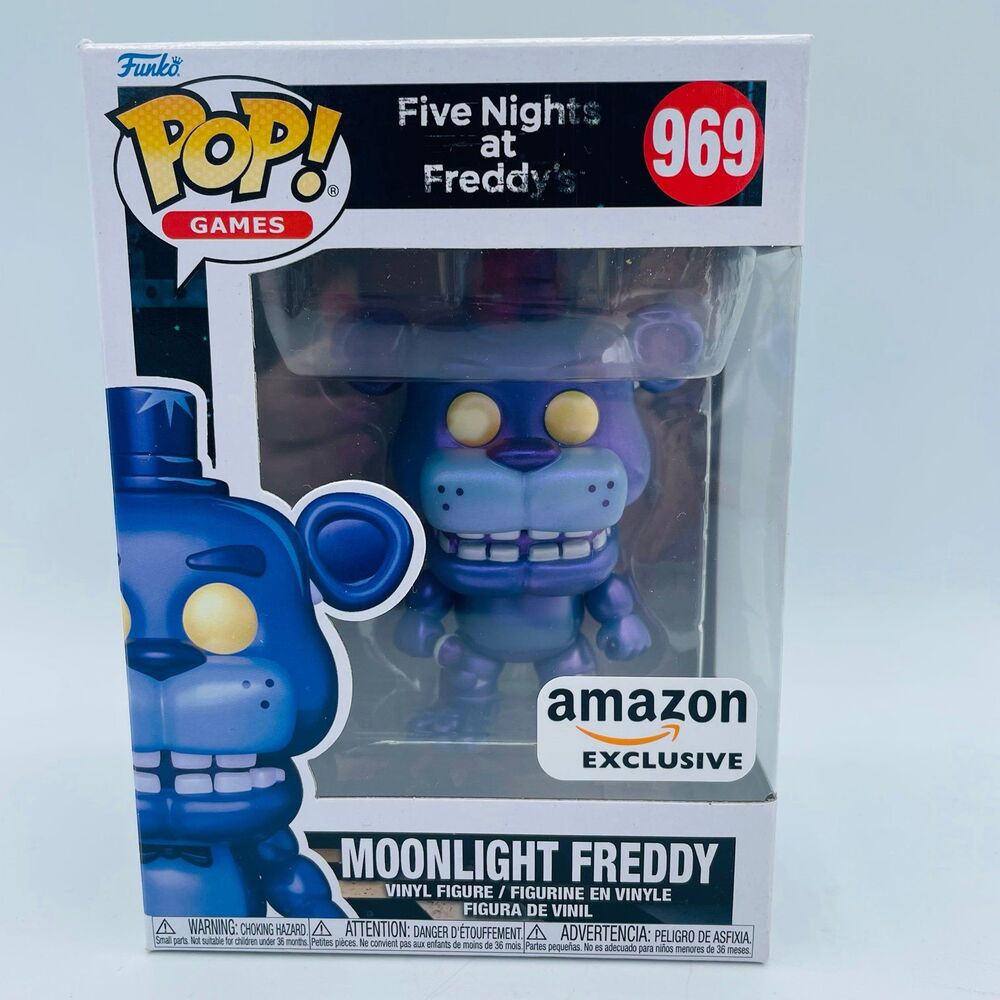 Funko Pop Five Nights at Freddys MOONLIGHT FREDDY Amazon Exclusive #969